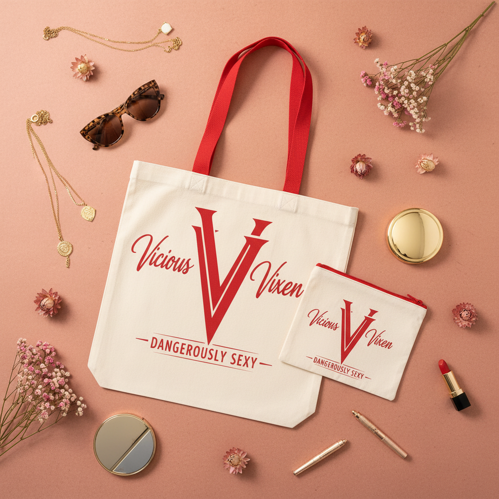 Vicious Vixen™ Tote Flat Lay